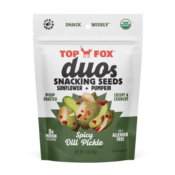 SPICY DILL PICKLE DUO – Top Fox Snacks