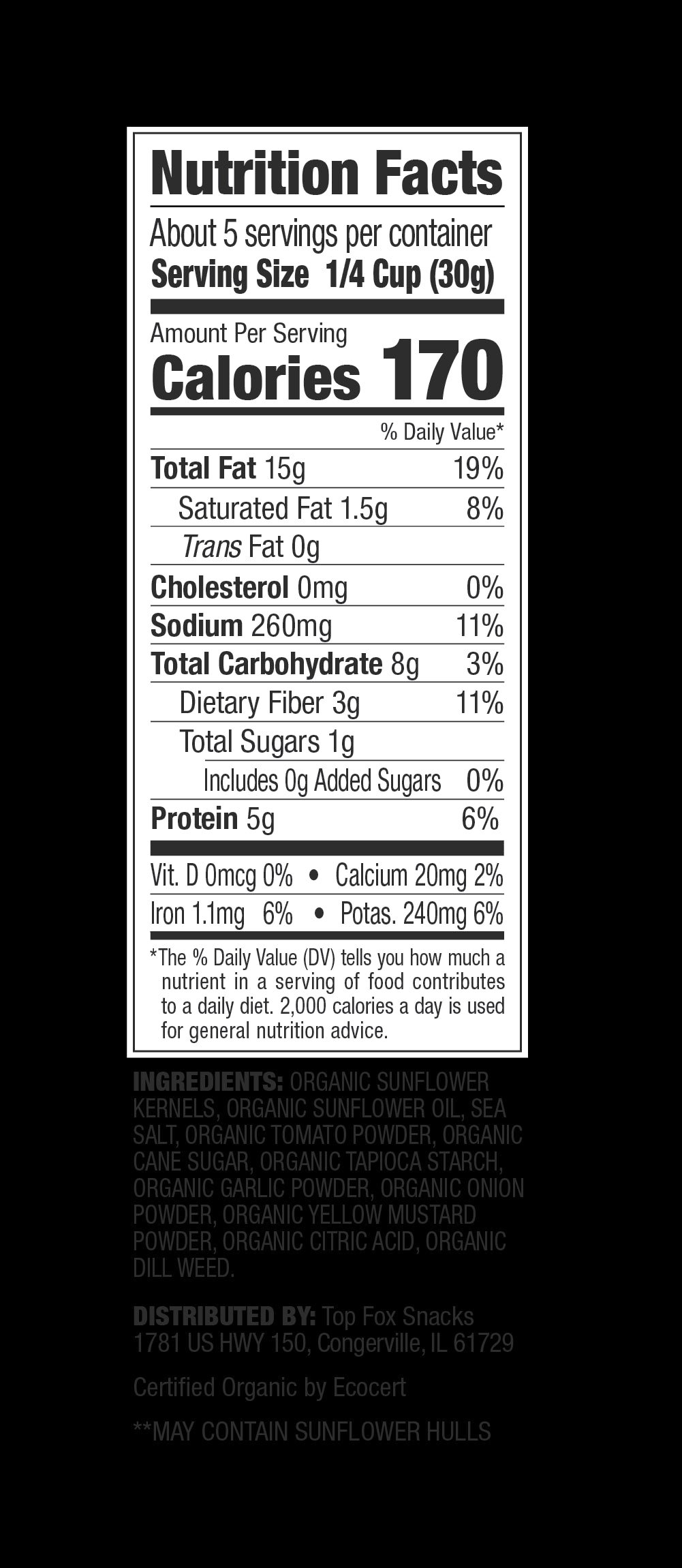 CLASSIC RANCH SUNFLOWER SEEDS