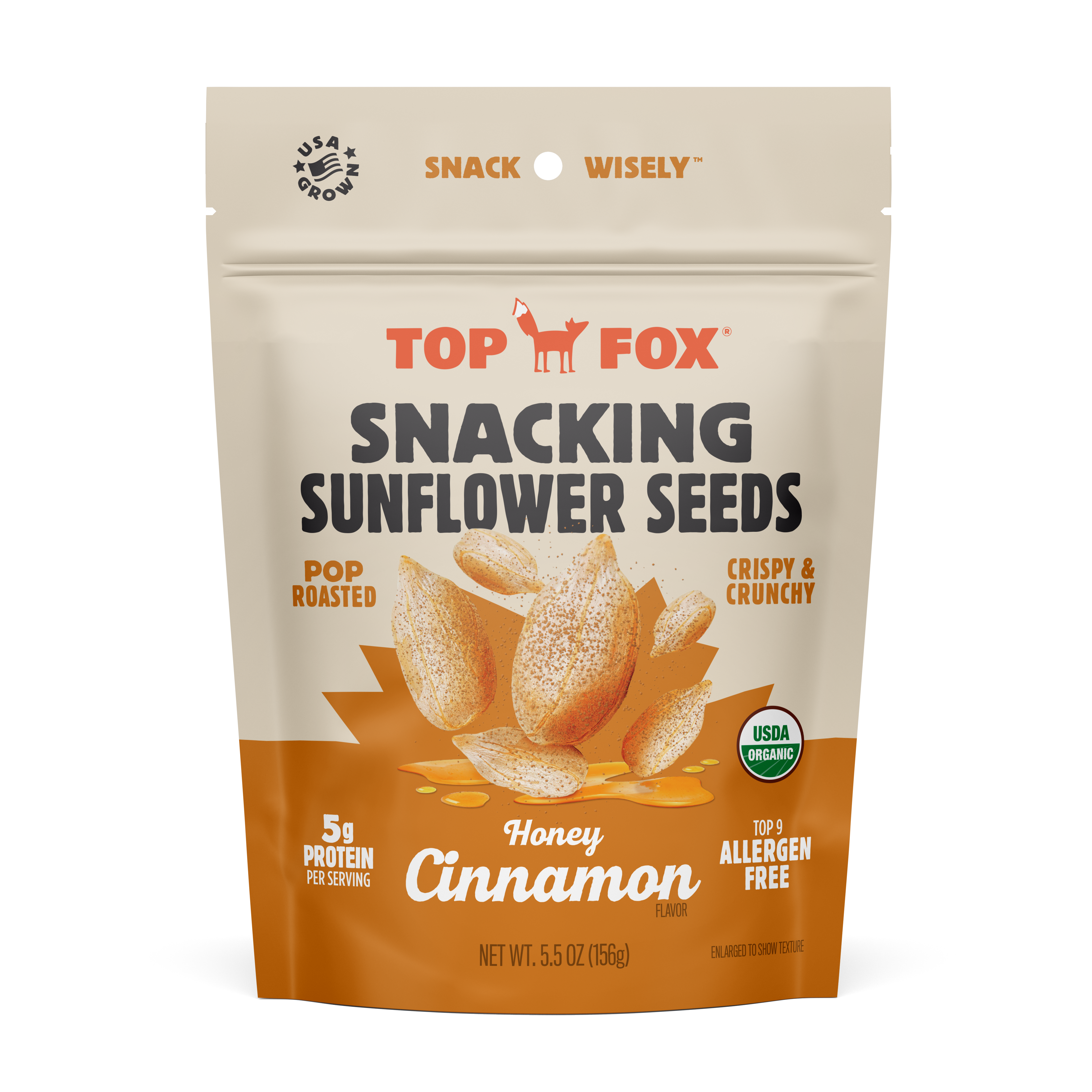 HONEY CINNAMON SUNFLOWER SEEDS