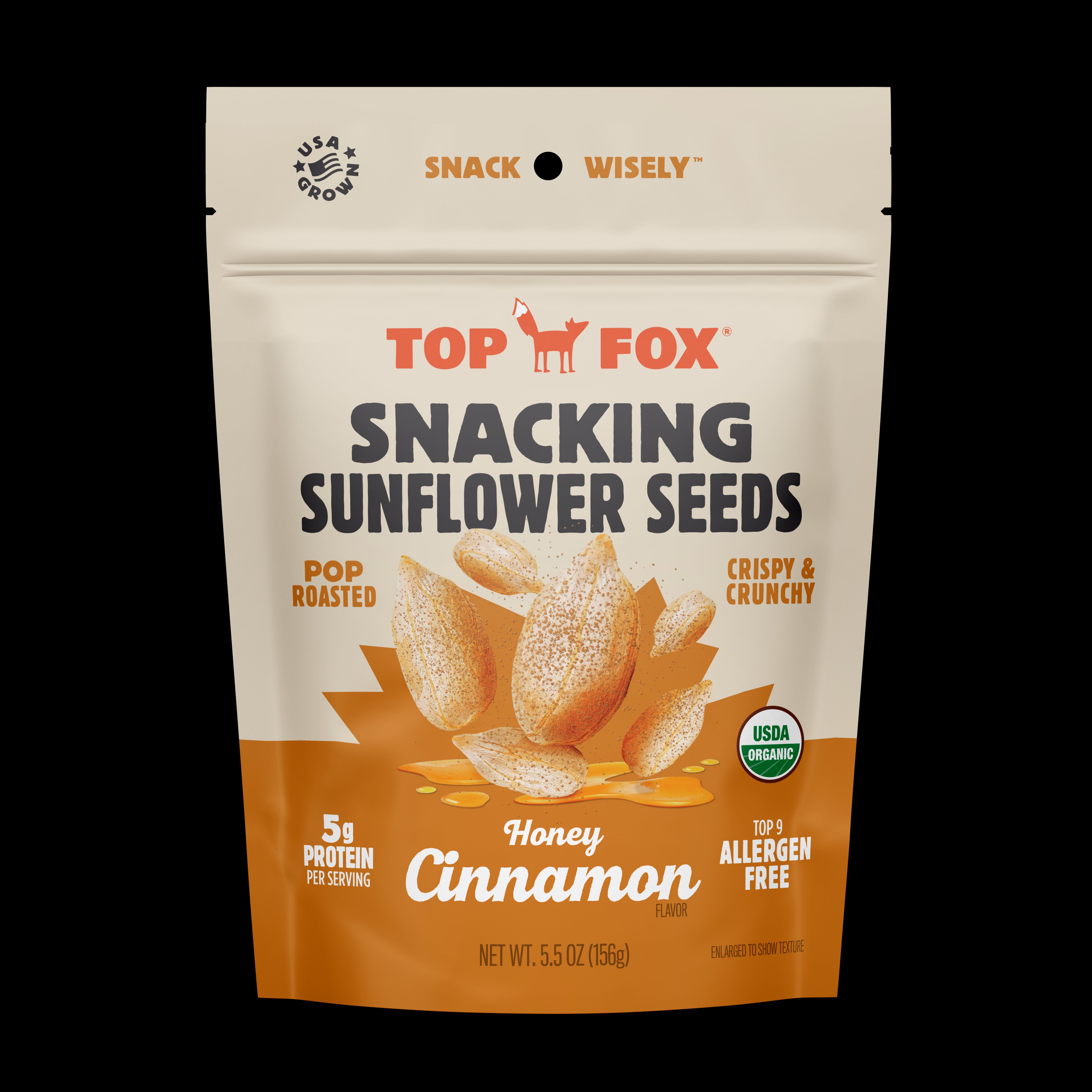 HONEY CINNAMON SUNFLOWER SEEDS